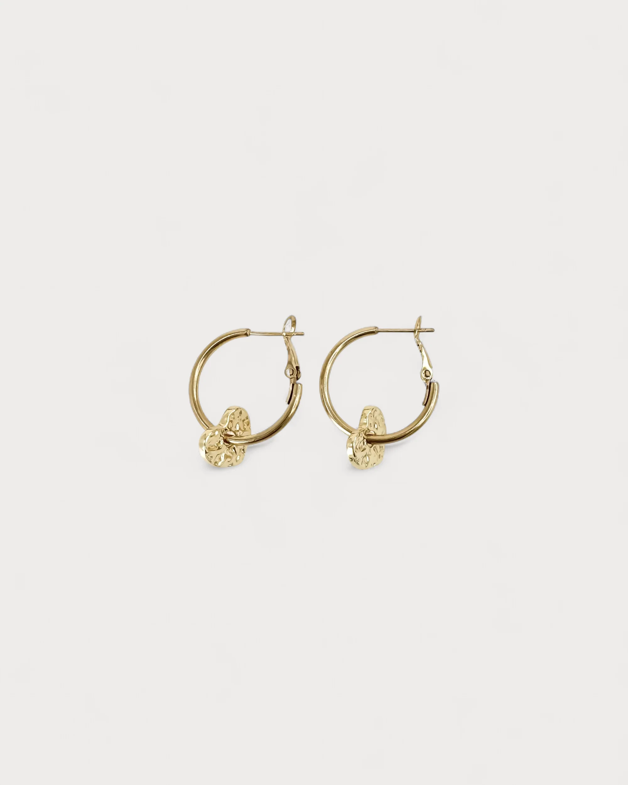 Shining hearts - Earrings - Stainless Steel