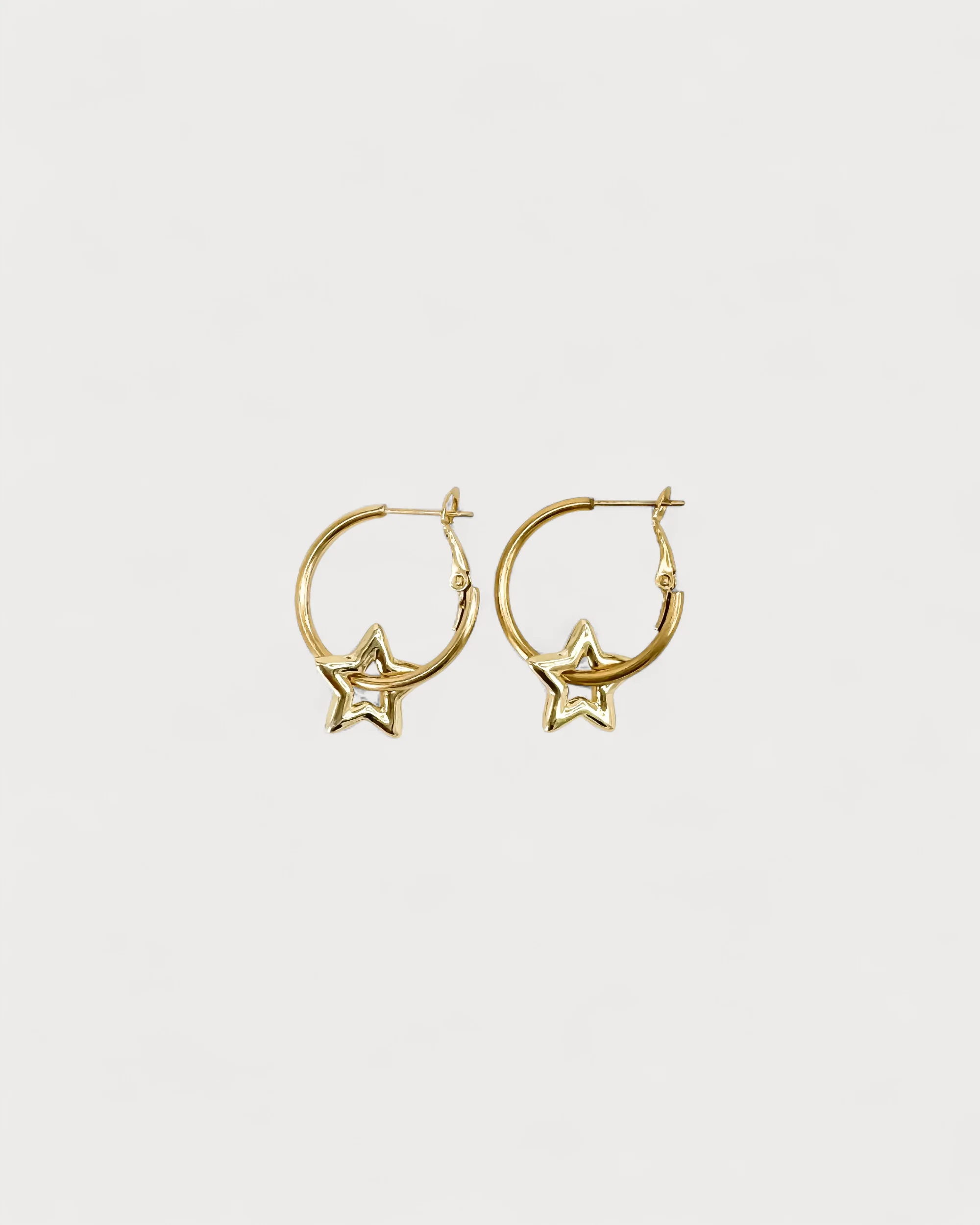Shining stars - Earrings - Stainless Steel