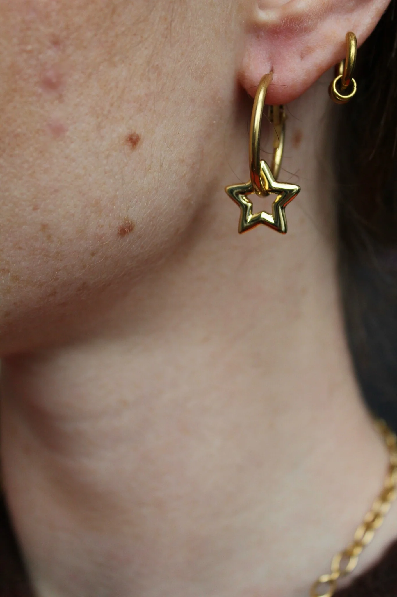 Shining stars - Earrings - Stainless Steel - Image 4