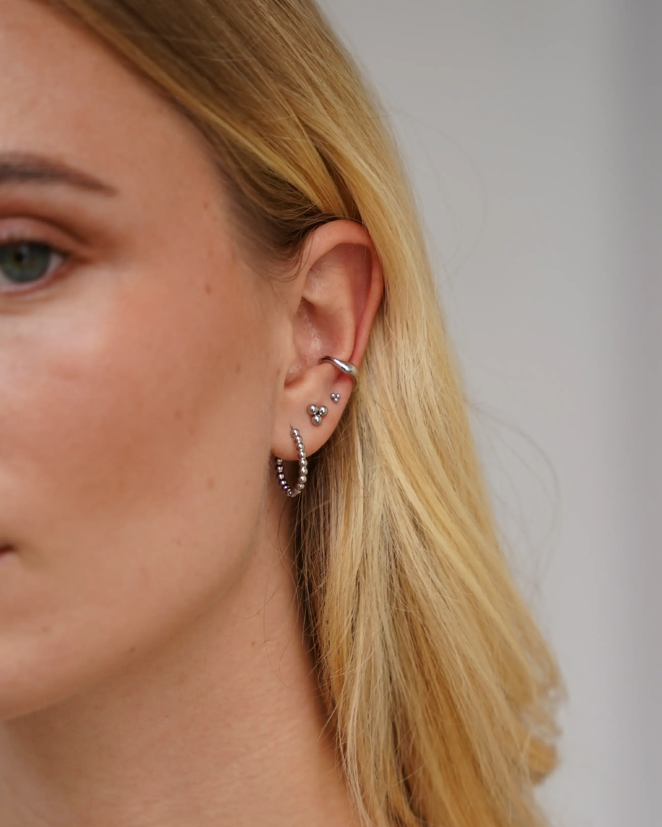 Simplicity - Studs - Earrings - Stainless Steel - Image 4