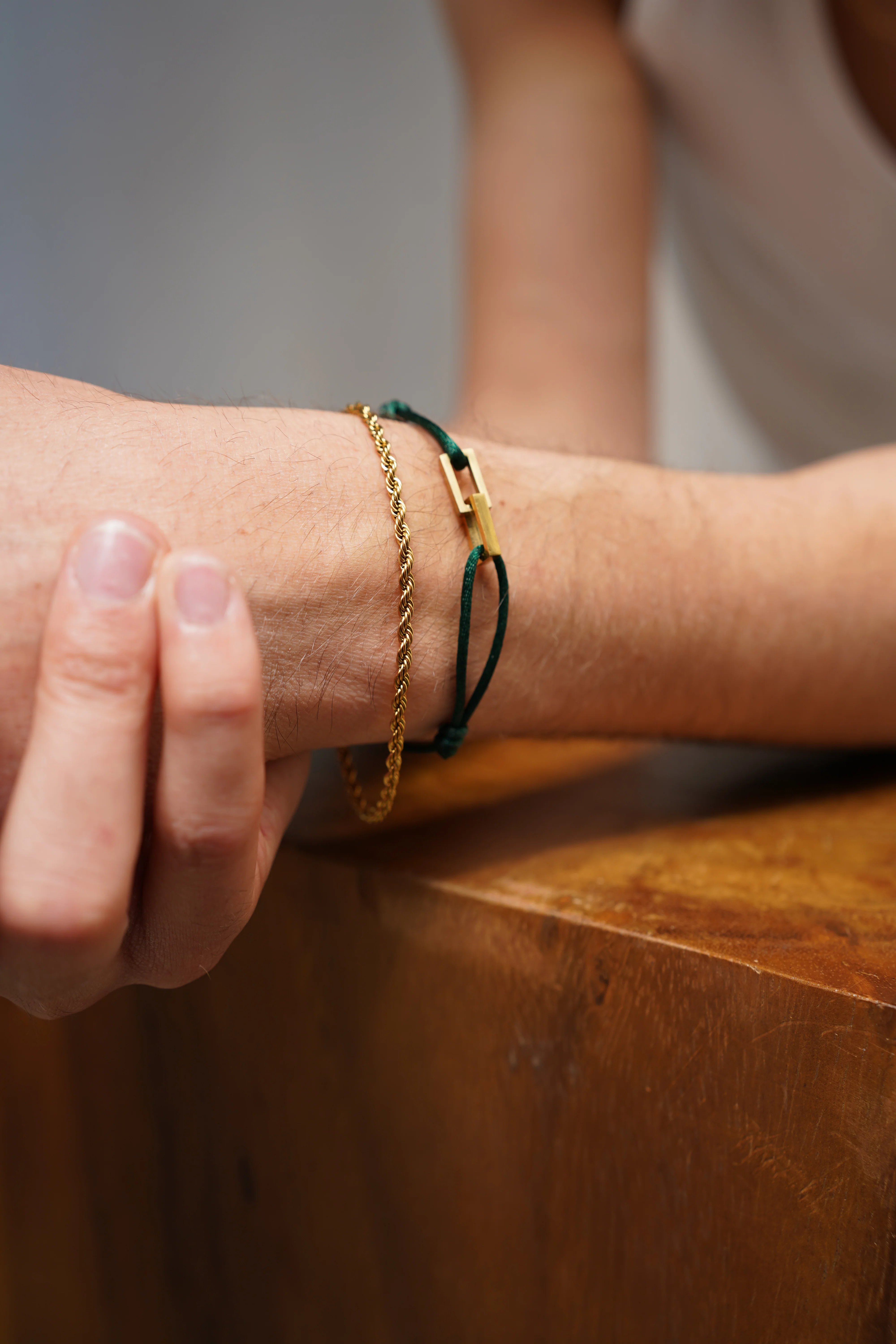 Sky - Bracelet - Cord - Stainless Steel - Image 9