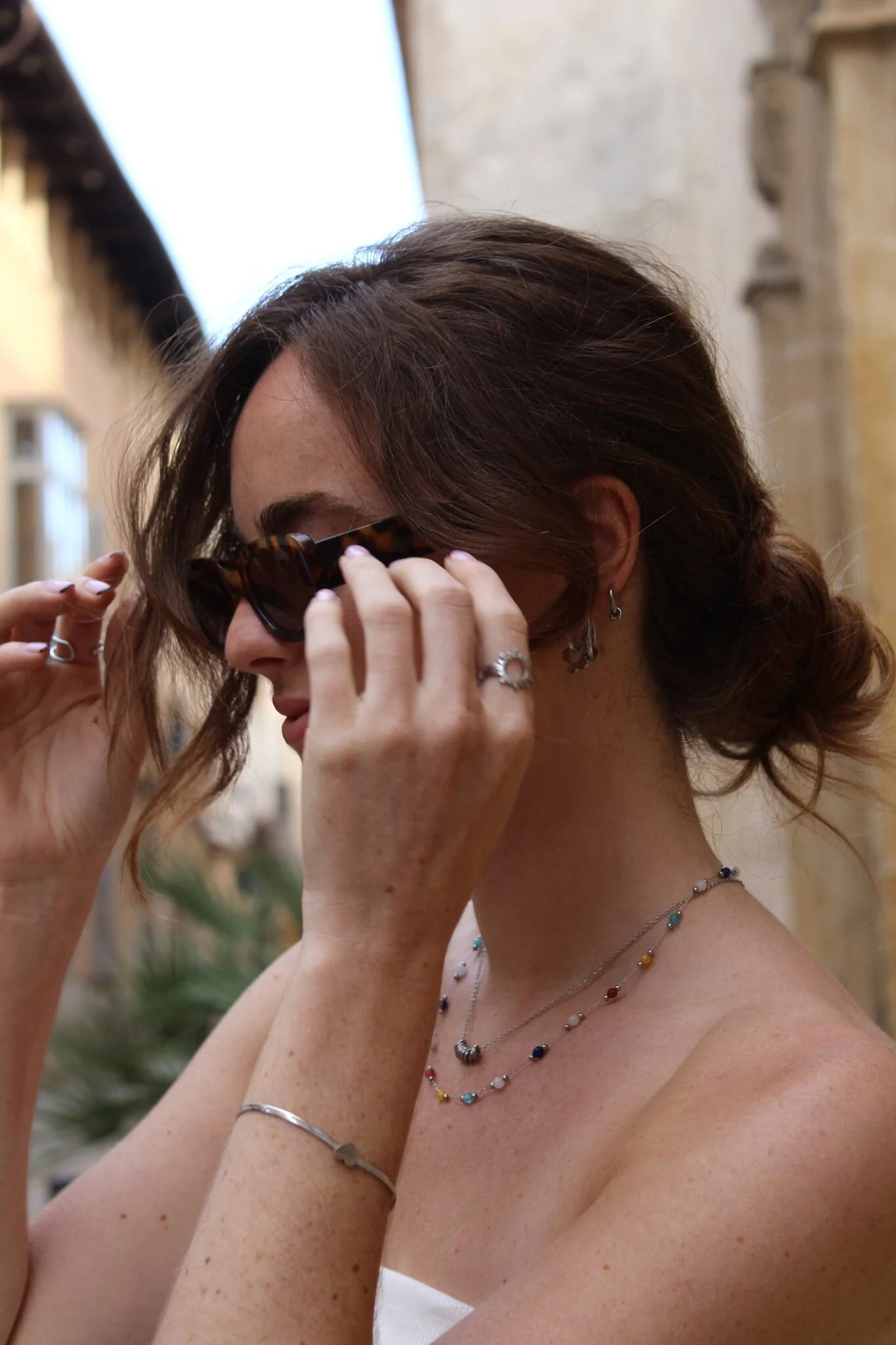 Sophia - Necklace - Natural Stone - Stainless Steel - Image 18
