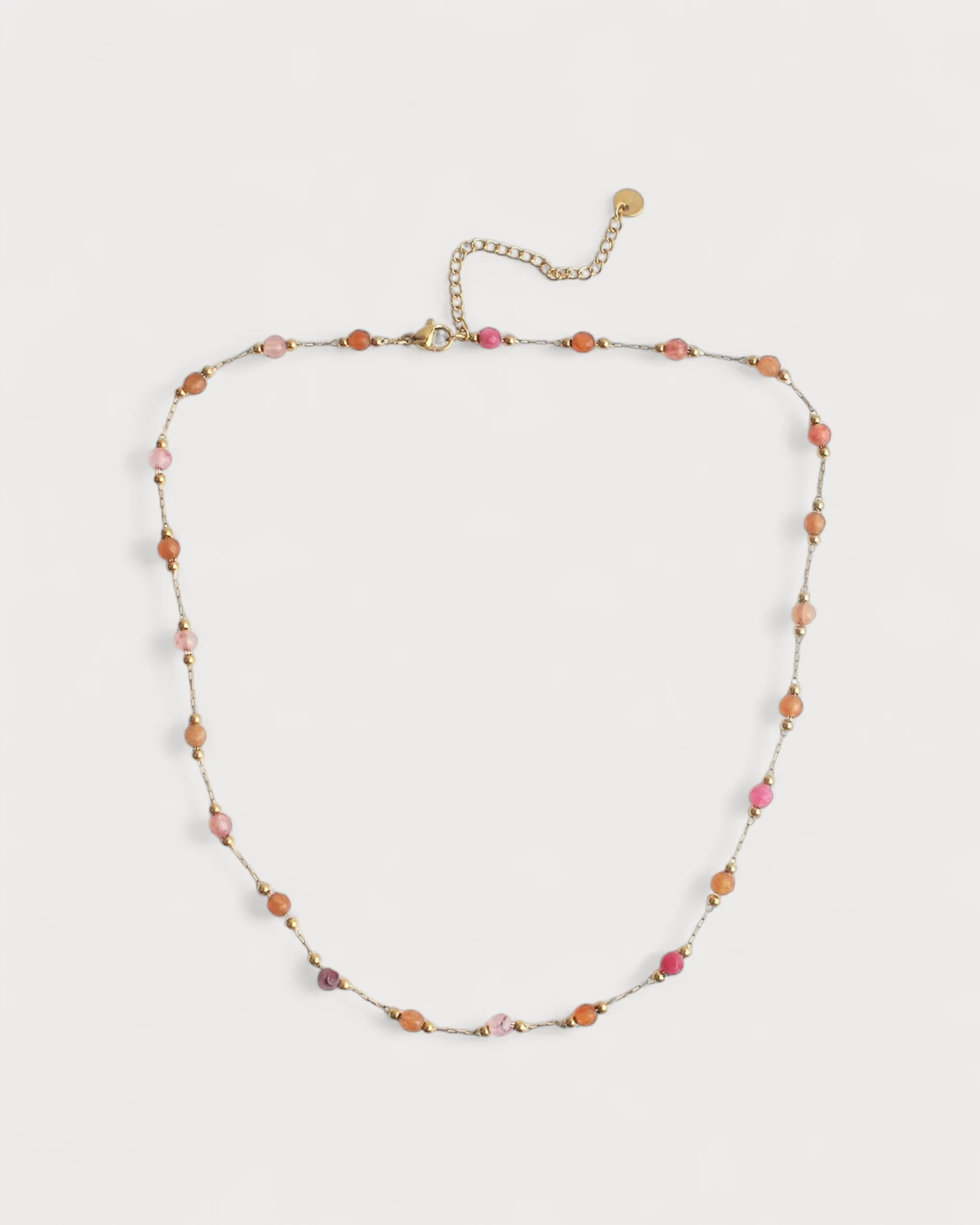 Sophia - Necklace - Natural Stone - Stainless Steel - Image 25