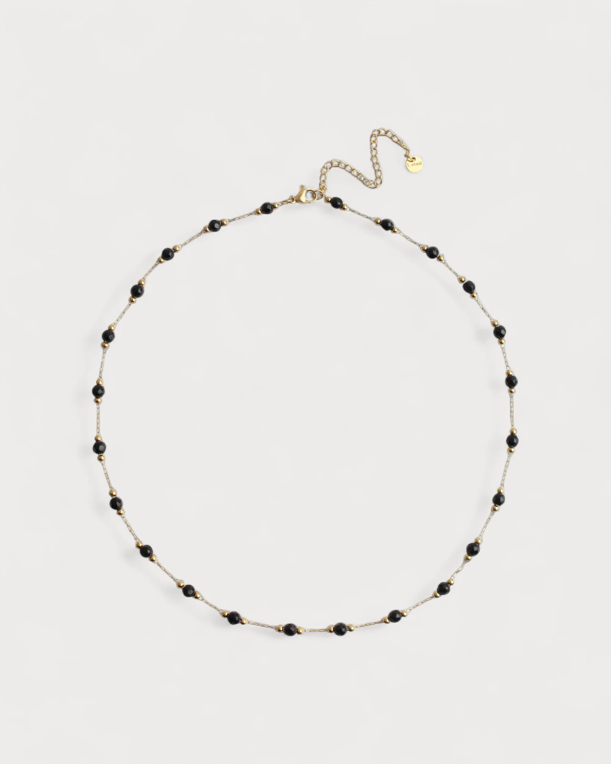 Sophia - Necklace - Natural Stone - Stainless Steel - Image 4