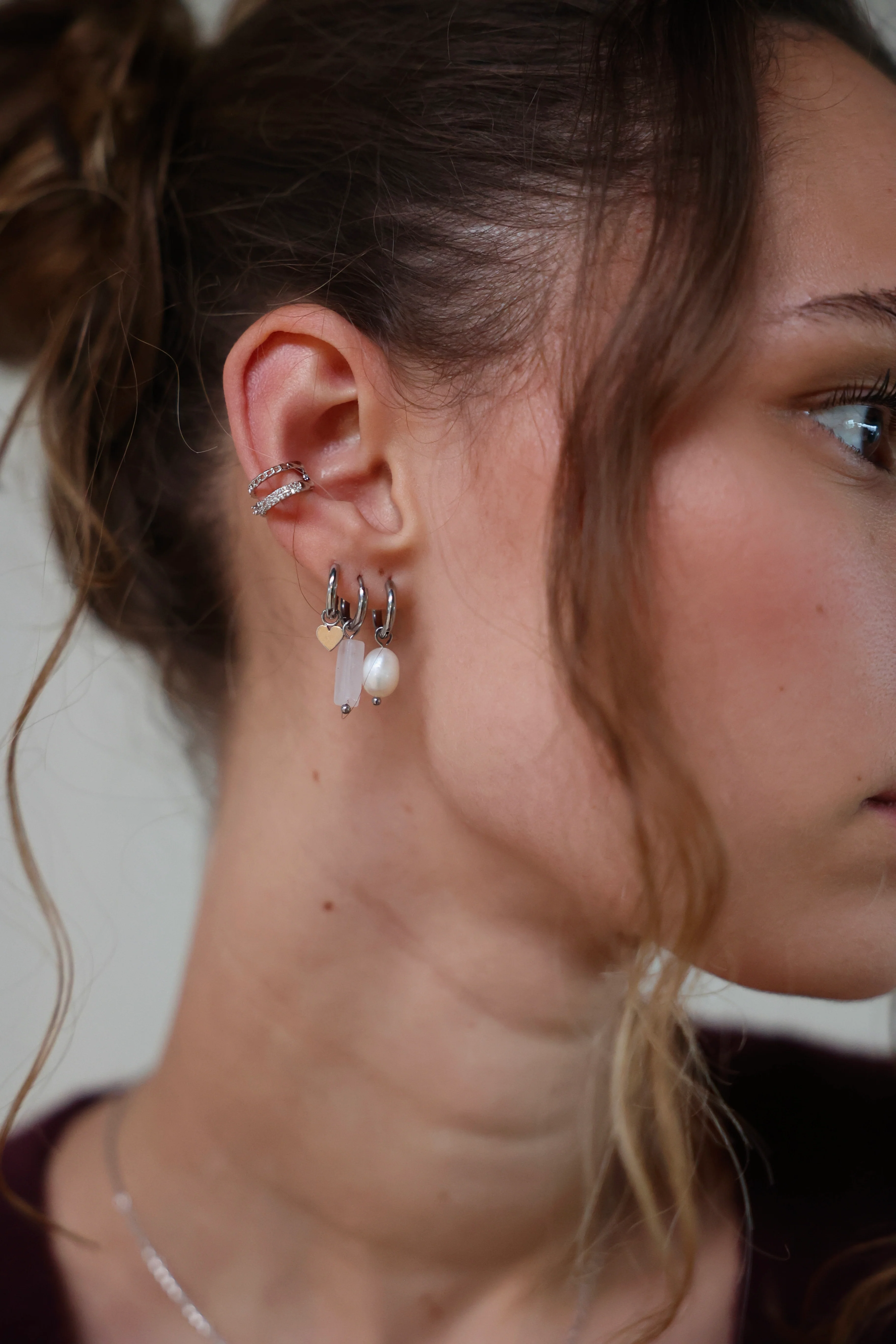 Sparkle - Ear cuff - Stainless Steel - Image 4