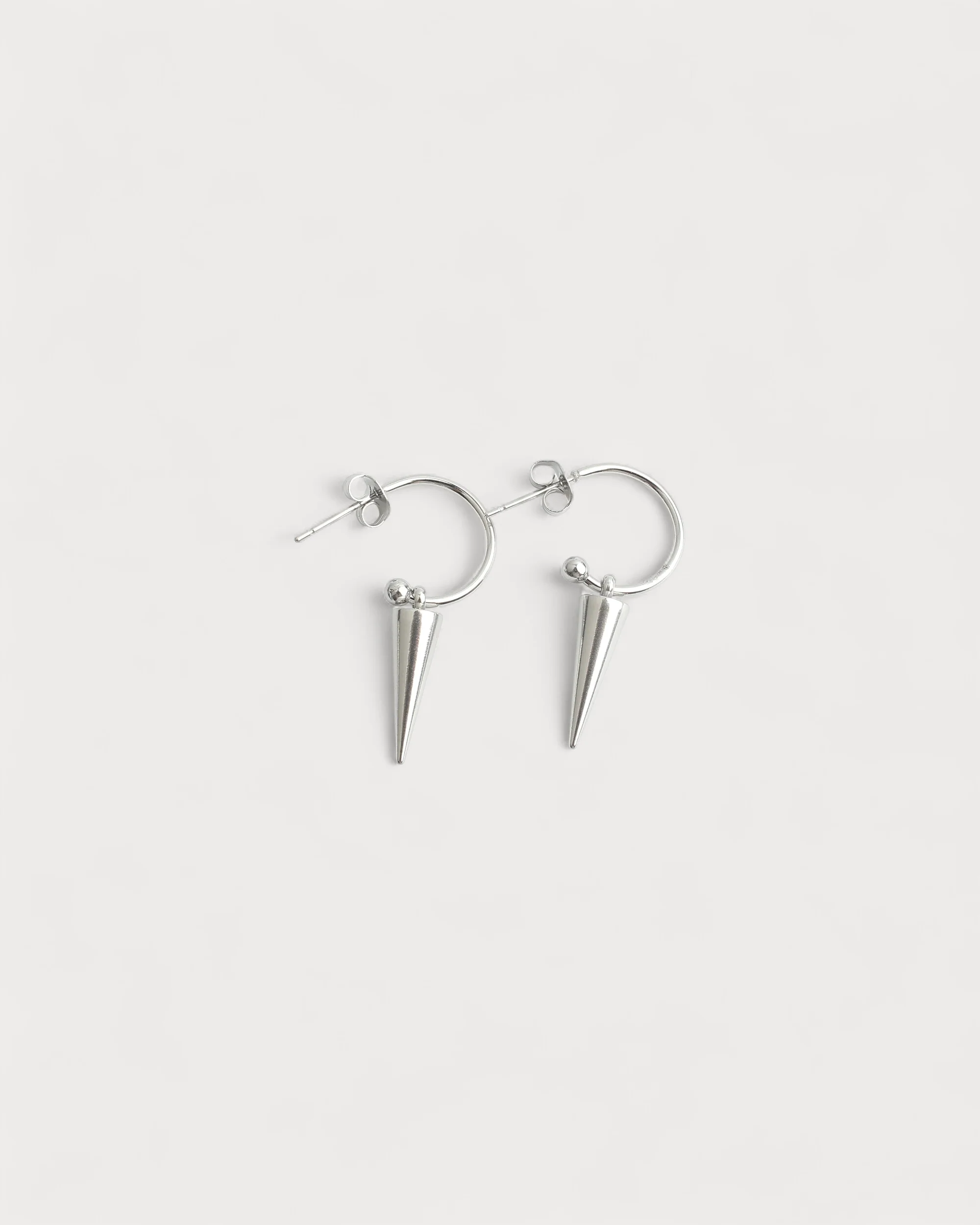 Spikey - Earrings - Stainless Steel - Image 3