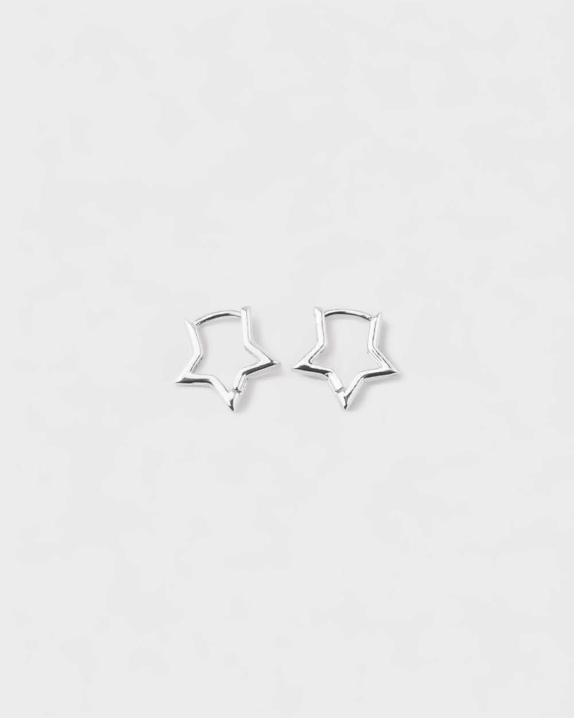 Star - Earrings - Plated - Image 3