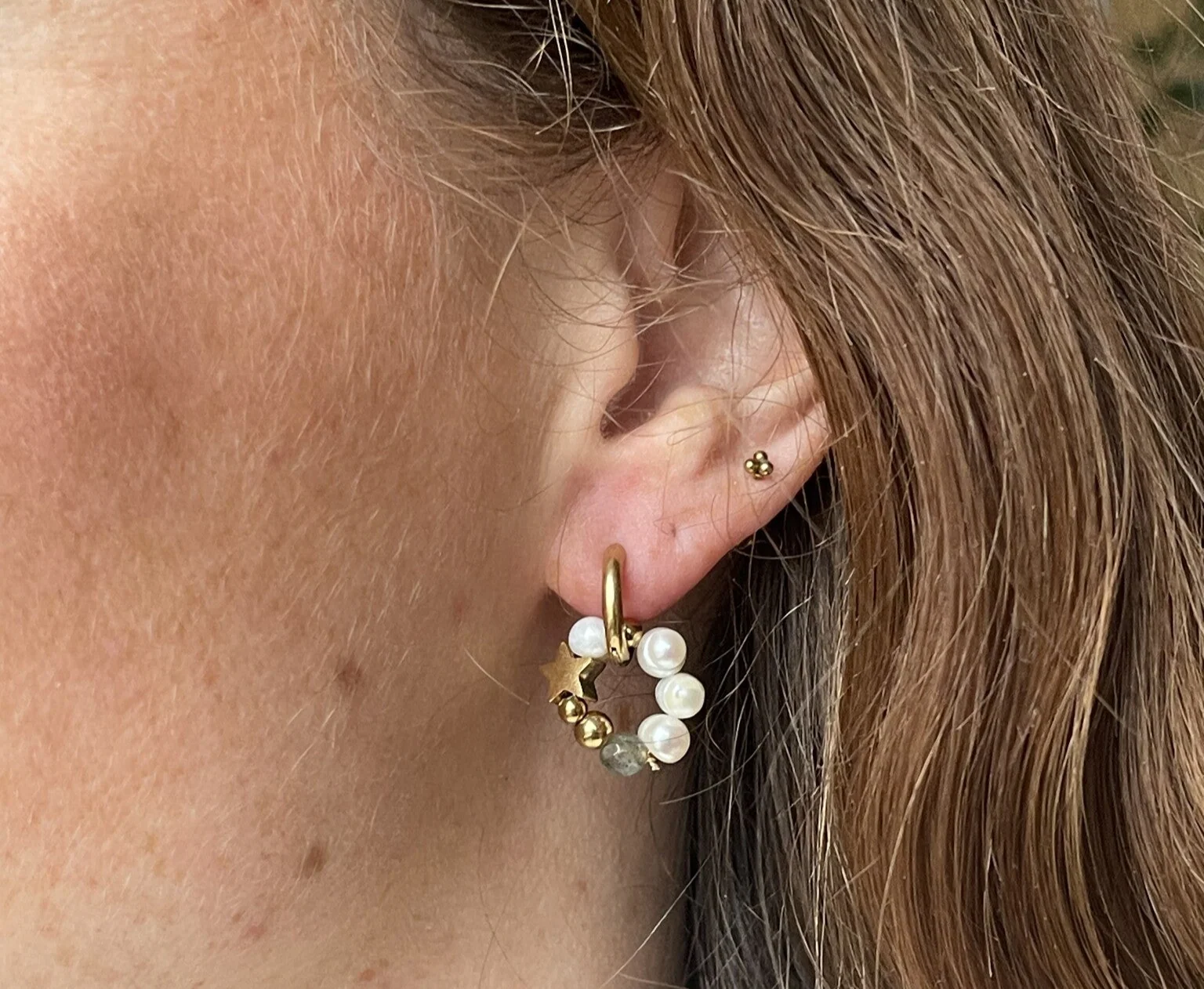 Starlover - Earrings - Stainless Steel - Image 4