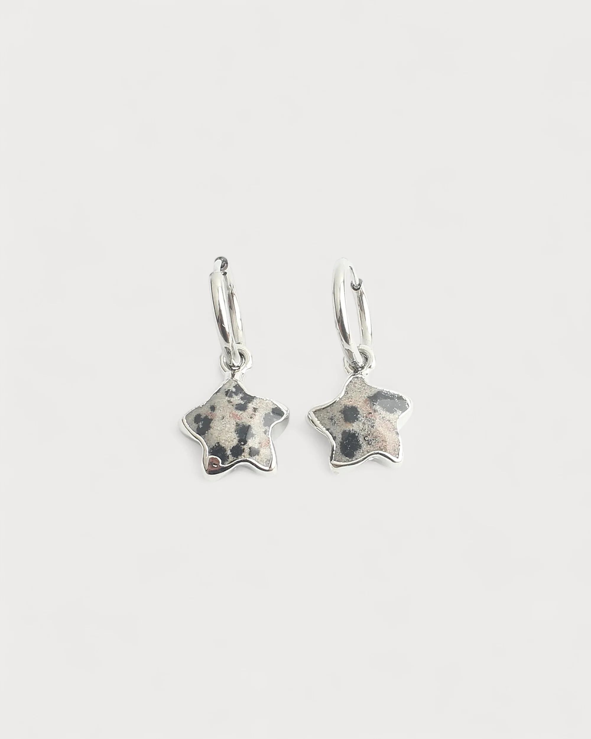 Starry - Earrings - Natural Stone - Stainless Steel - Image 7