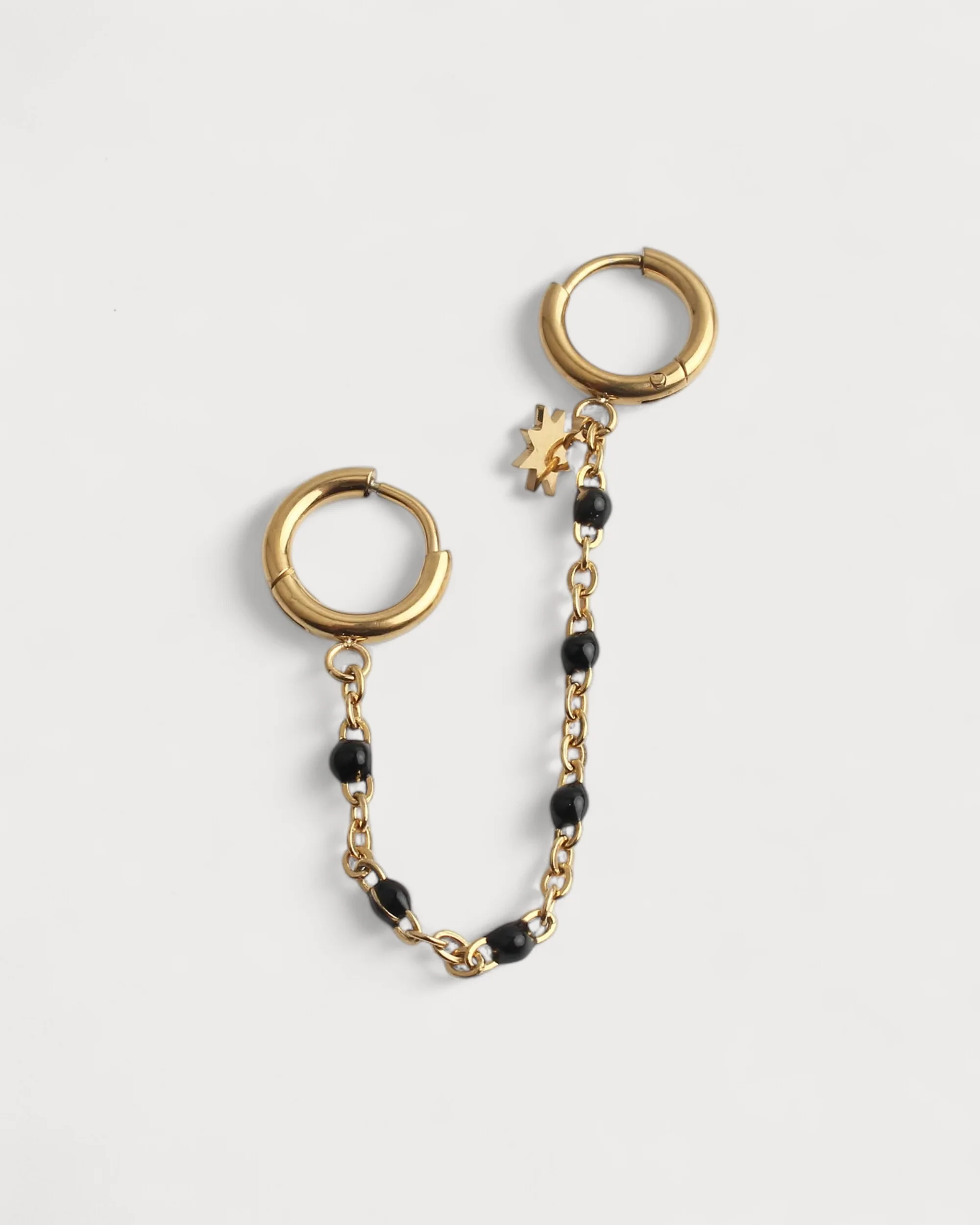 Stars - Double earring - Stainless Steel