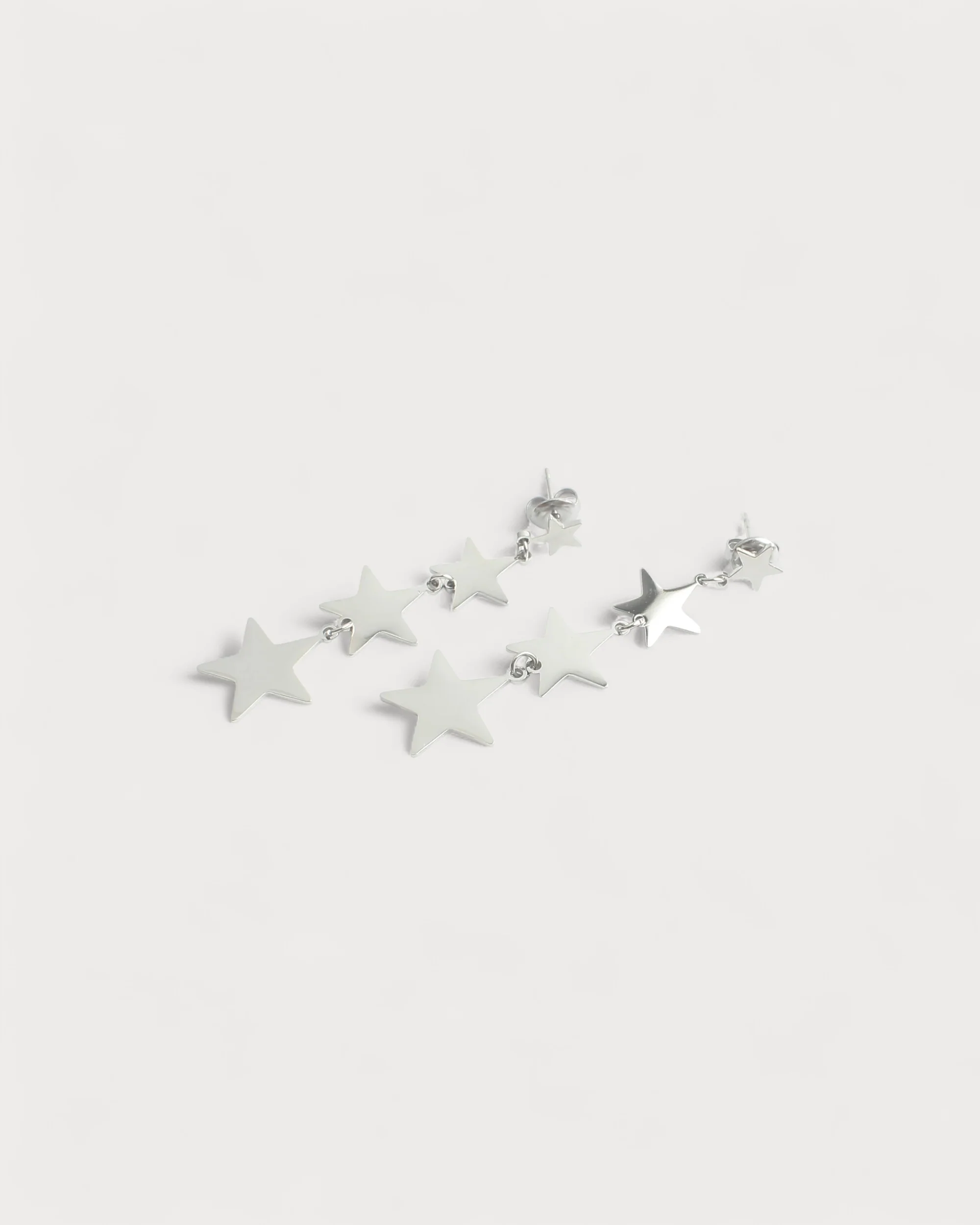 Stars, Stars, Stars - Earrings - Stainless Steel - Image 3