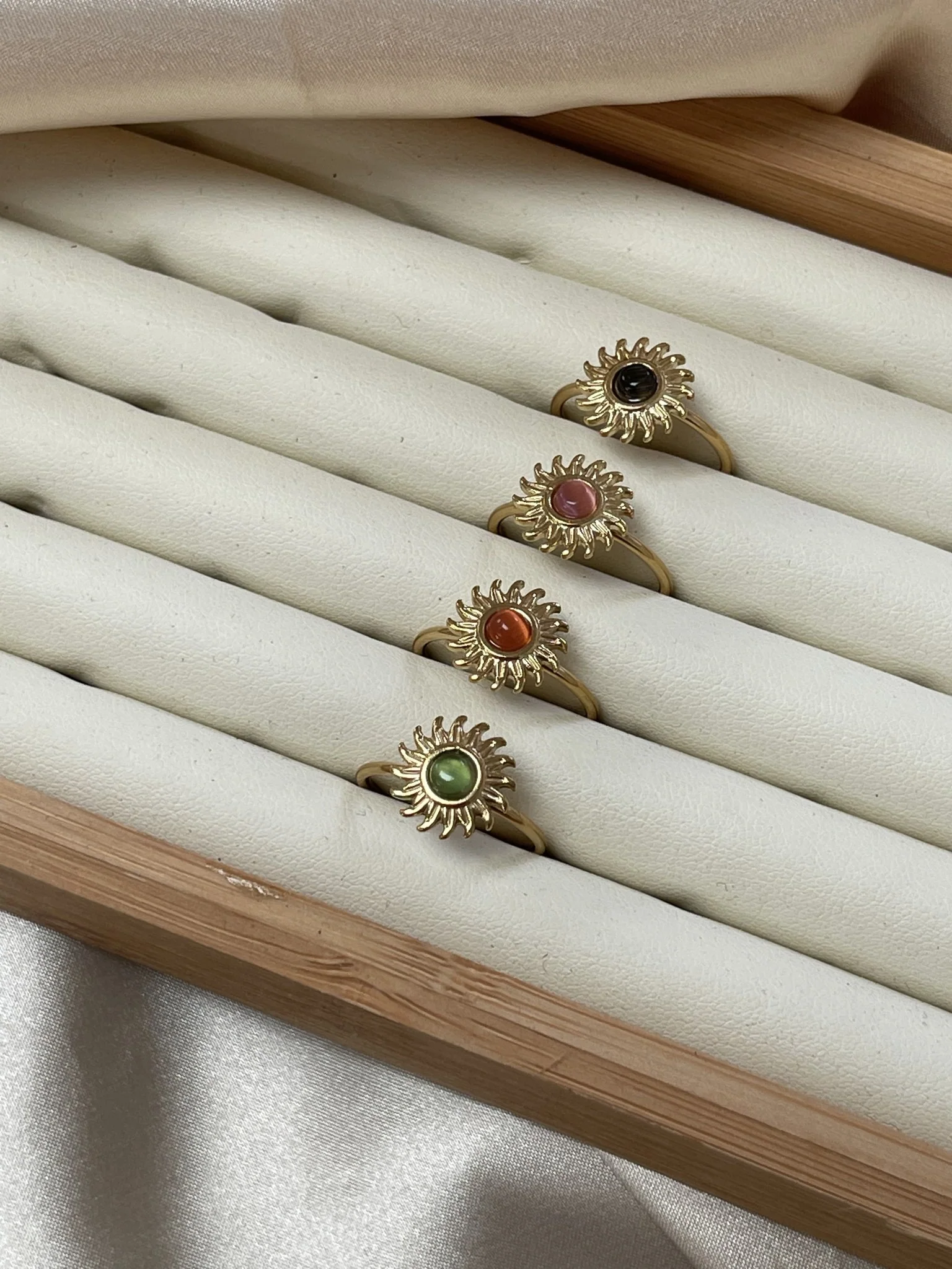 Sunshine - Ring - Stainless Steel - Adjustable - Image 7
