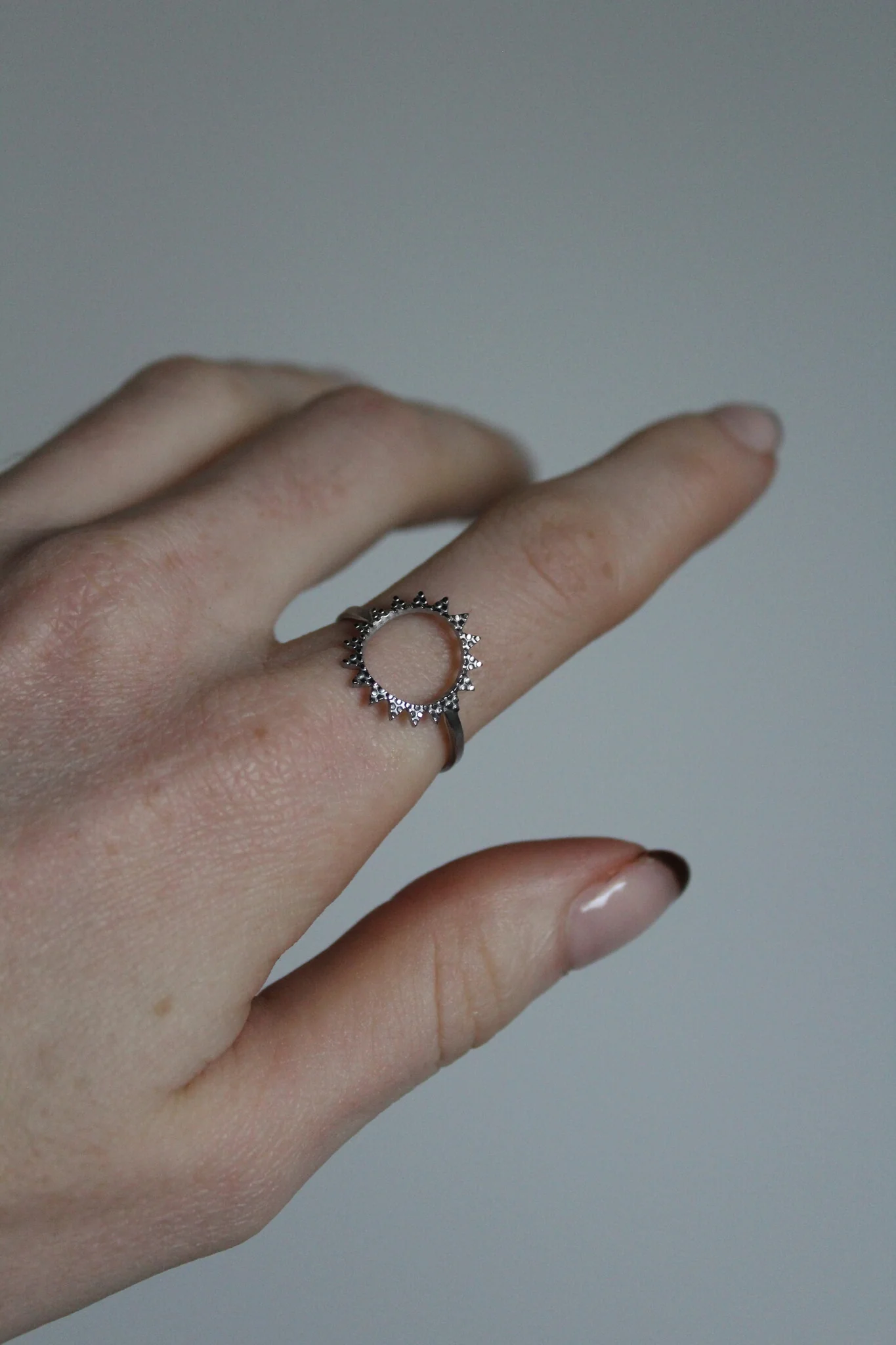 Sweet Sun - Ring - Stainless Steel - Adjustable - Image 5