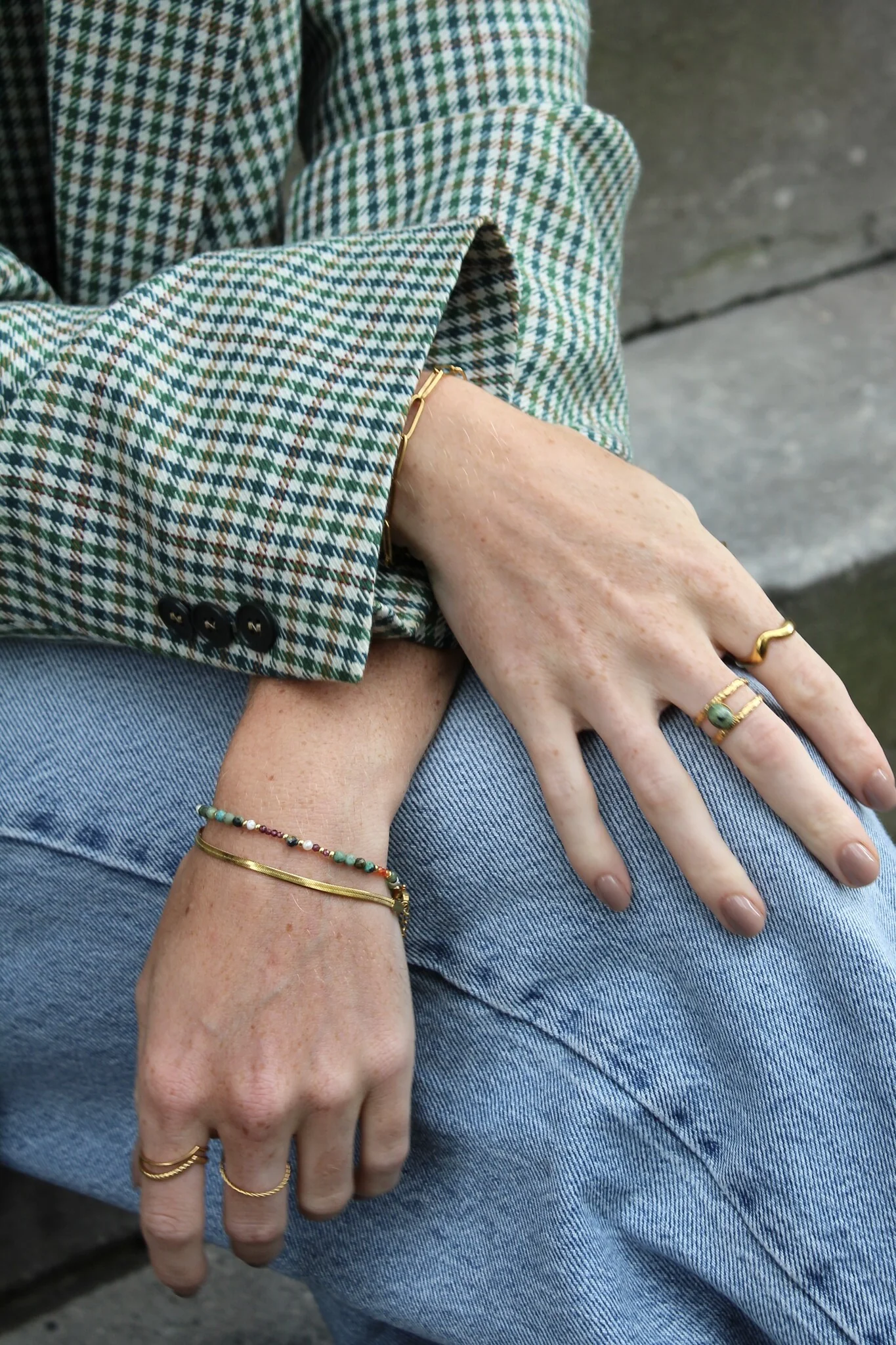 Tira - Bracelet - Natural Stone - Stainless Steel - Image 6