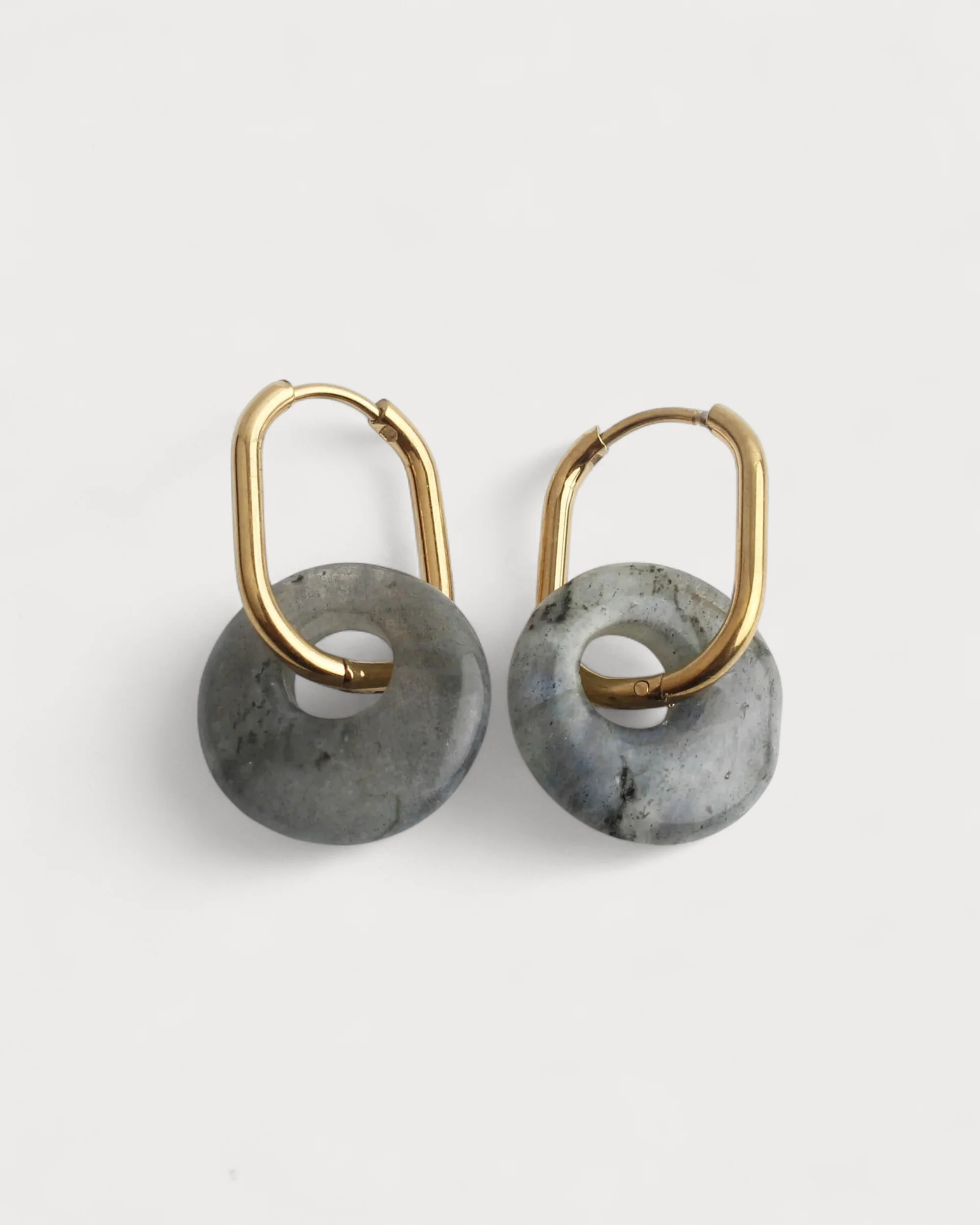 Tirza - Earrings - Natural Stone - Stainless Steel - Image 18