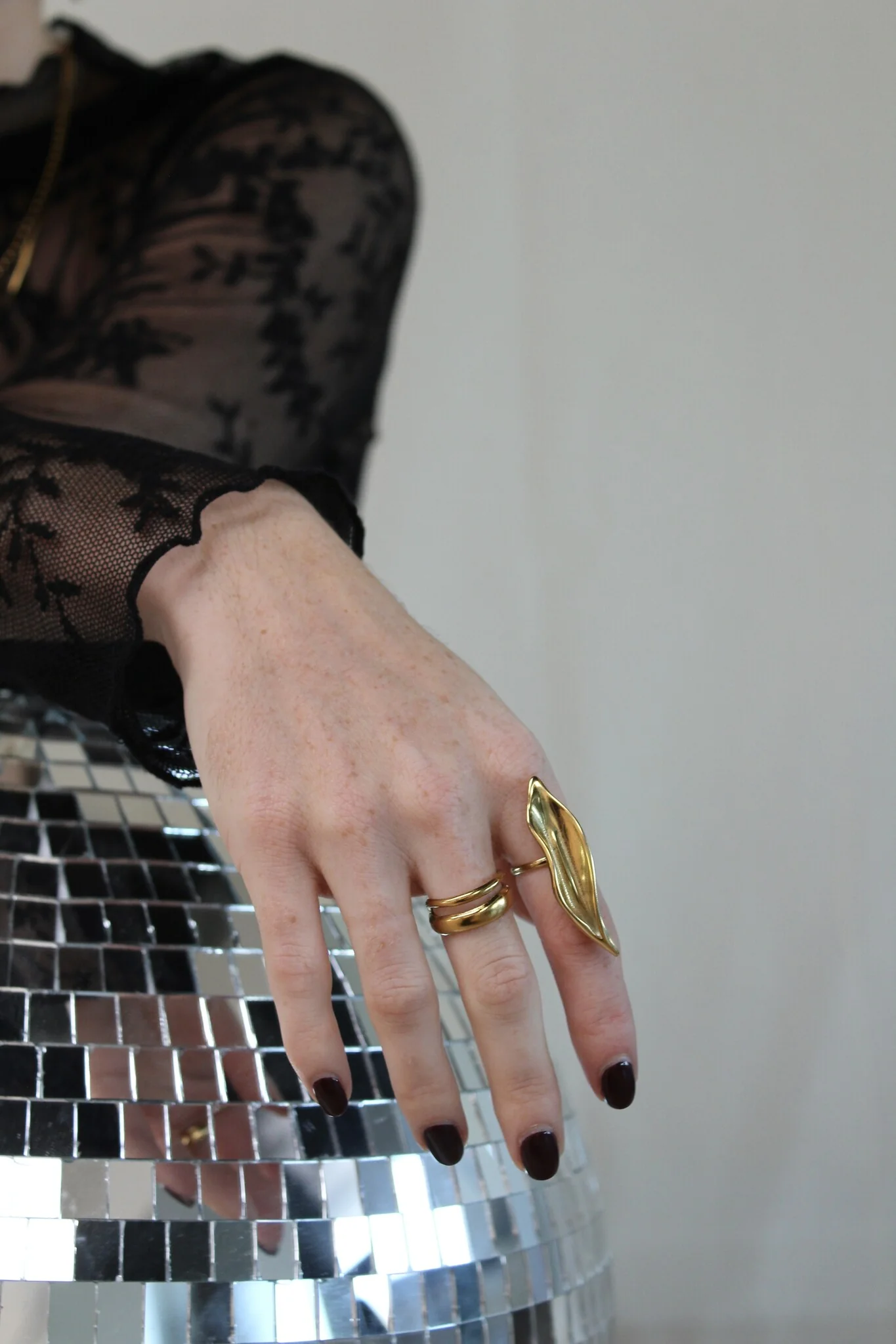 Ulla - Ring - Stainless Steel - Adjustable - Image 5
