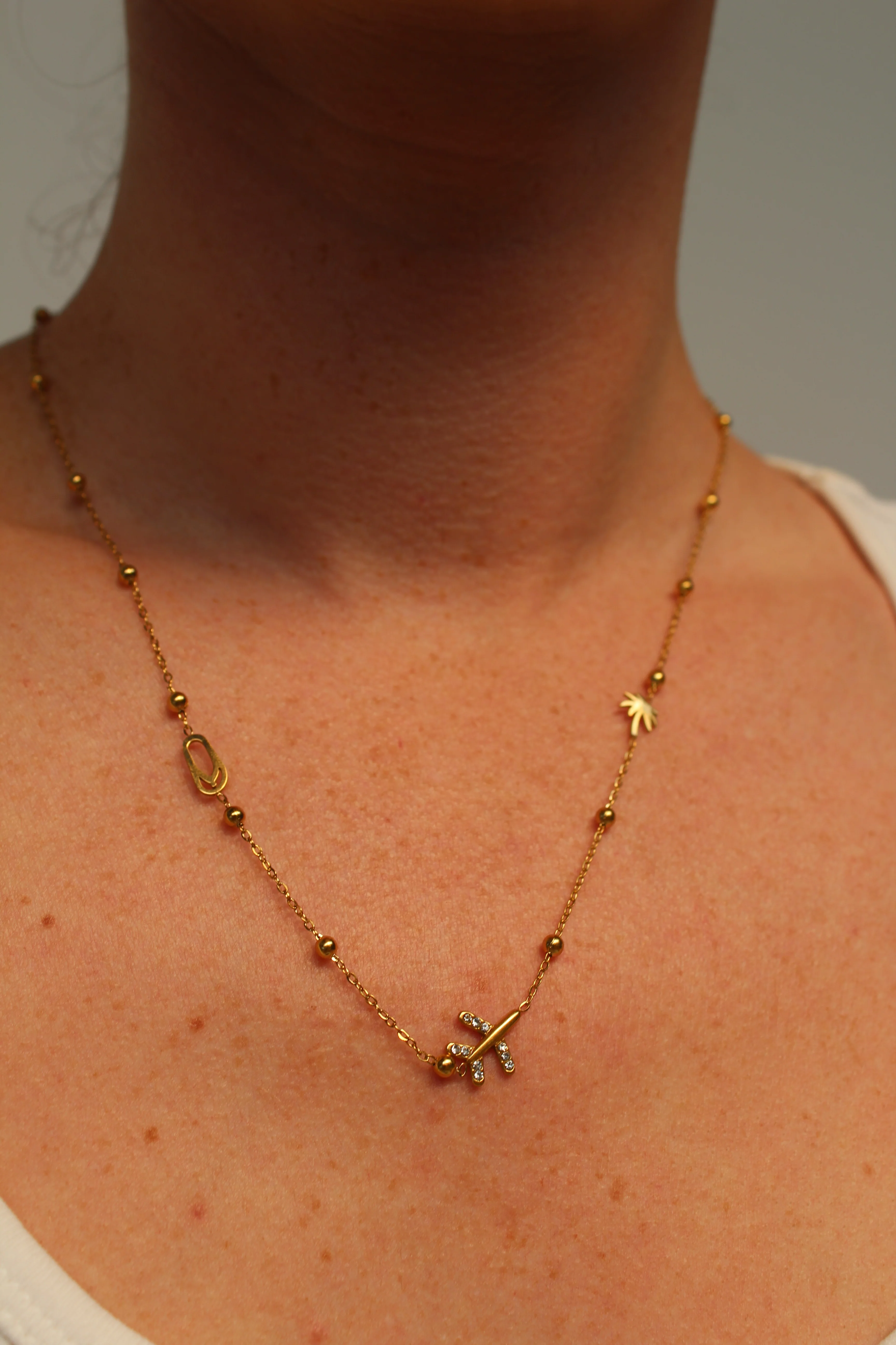 Vacation Vibe - Necklace - Stainless Steel - Image 2