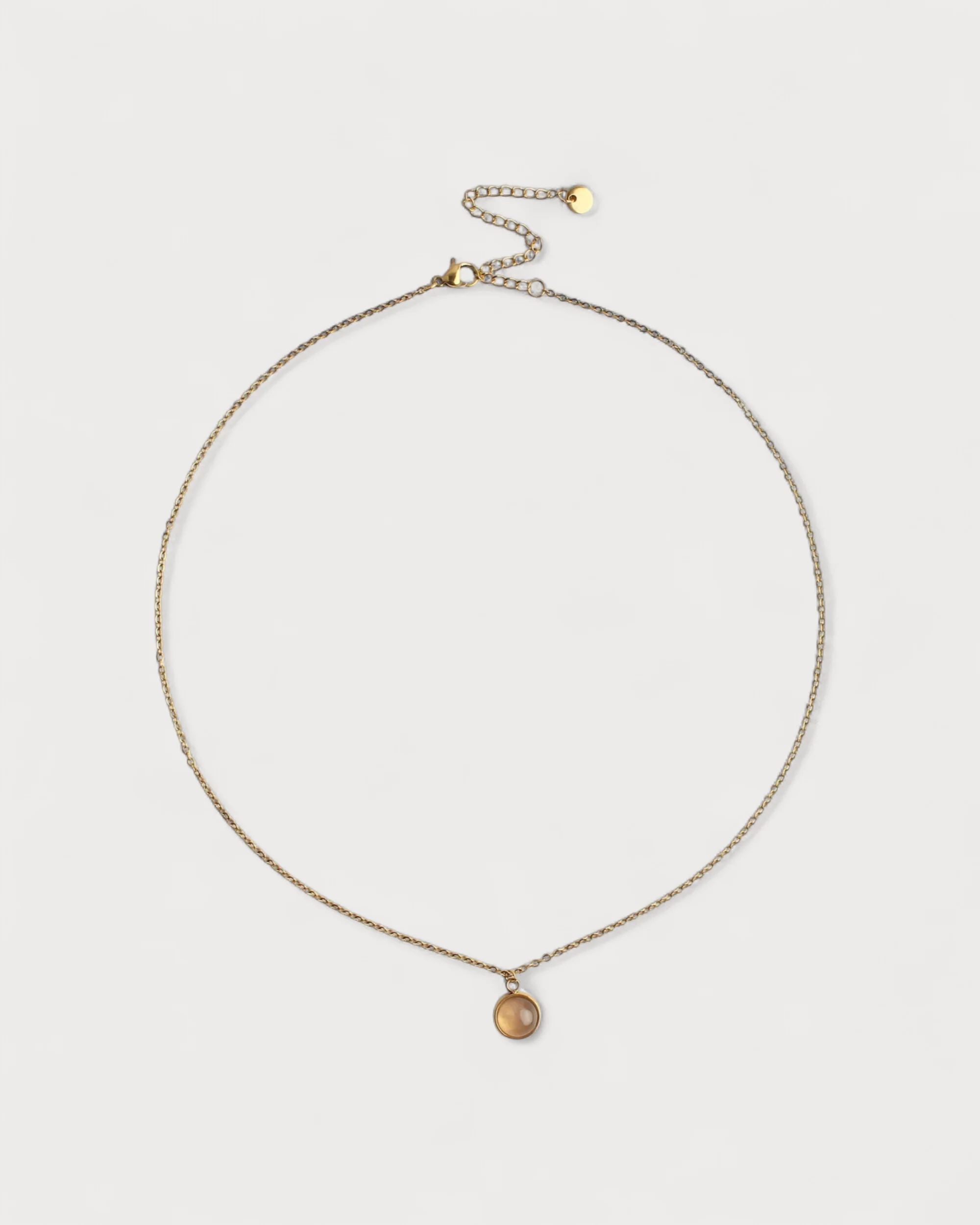 Vivien - Necklace - Natural Stone - Stainless Steel - Image 5