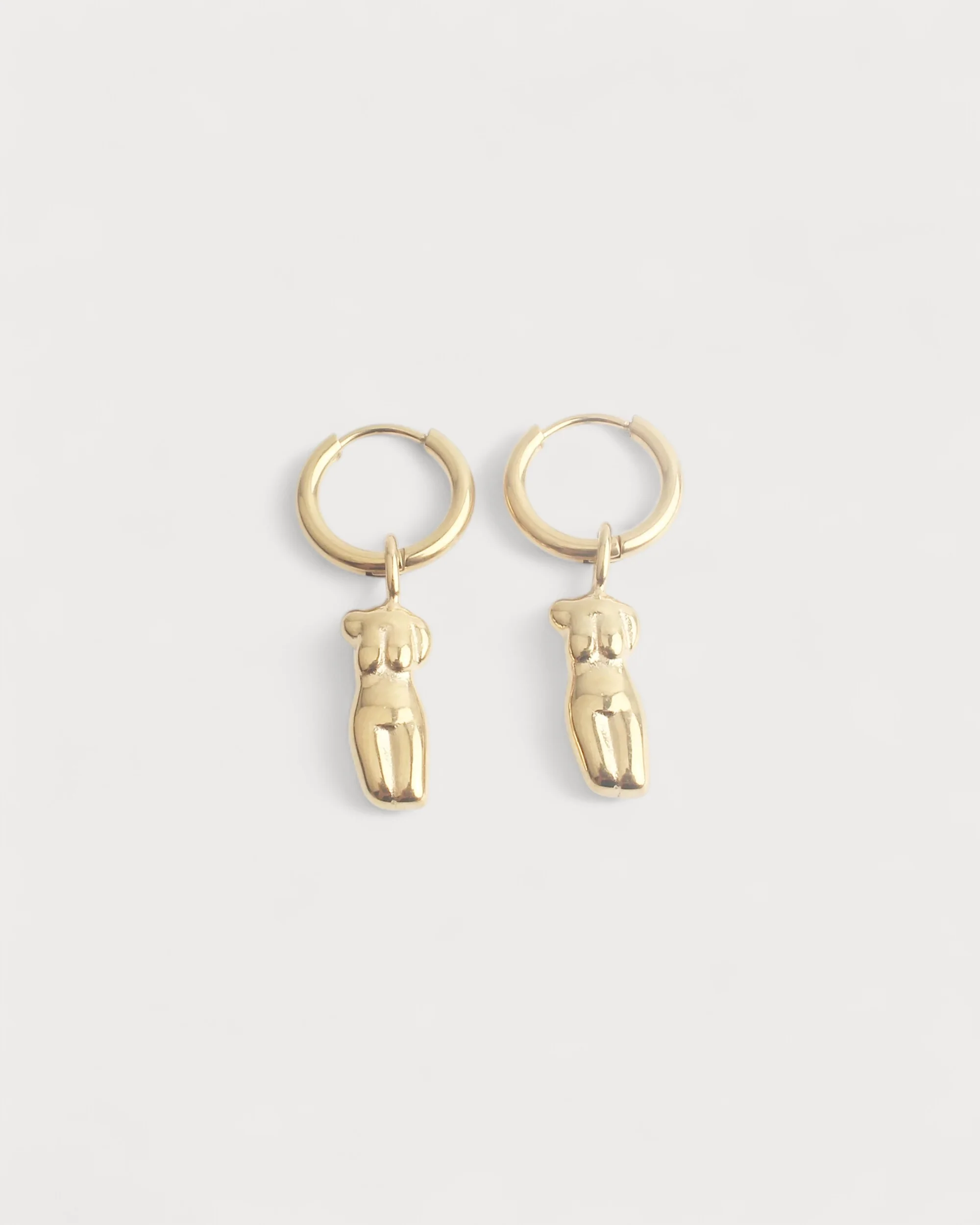 Woman - Earrings - Stainless Steel