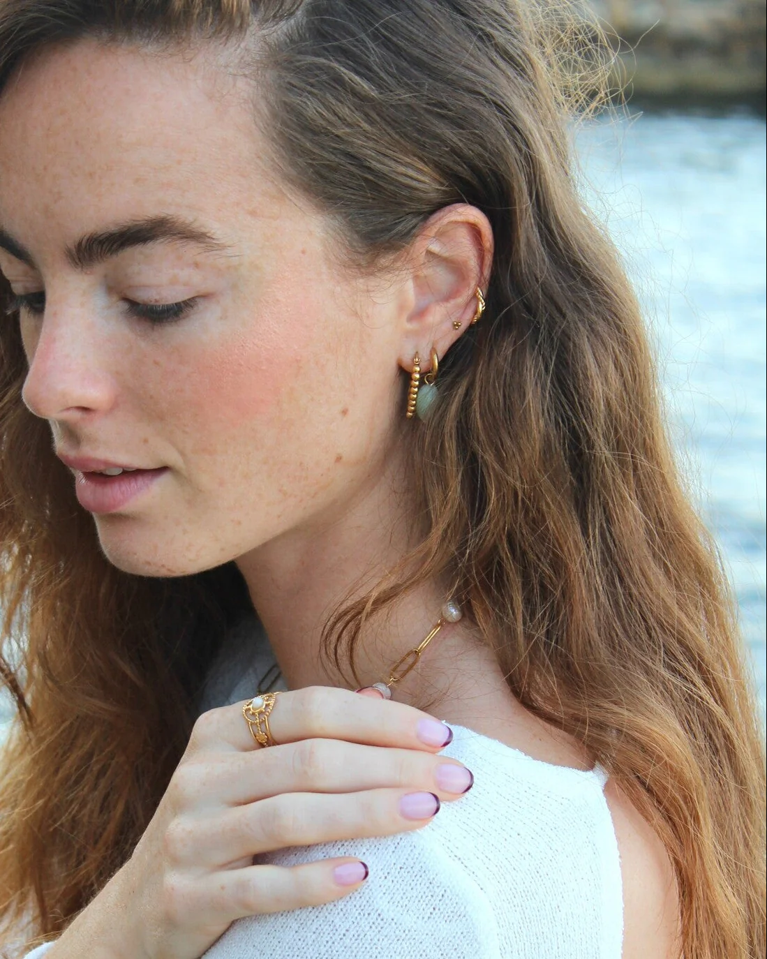 Yvonne - Earrings - Stainless Steel - Image 2