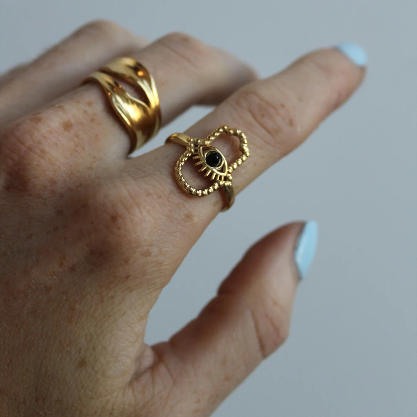 Zahra - Ring - Stainless Steel - Adjustable - Image 2